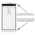 Front Housing Cover (Top + Bottom) with Adhesive for LG V10(White)