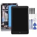 OEM LCD Screen for Lenovo Miix 2 8 inch Digitizer Full Assembly with Frame (Black)