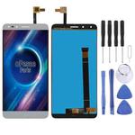 LCD Screen and Digitizer Full Assembly for Alcatel Pop 4 7070 / OT-7070 / OT7070 / 7070X / 7070Q / 7070A / 7070I(White)