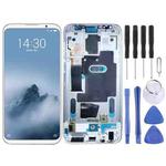 Original LCD Screen for Meizu 16 / 16th / M882H / M882Q Digitizer Full Assembly with Frame(White)