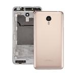 For Meizu Meilan Metal Battery Back Cover (Gold)