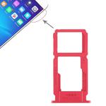 For OPPO R11 SIM Card Tray + SIM Card Tray / Micro SD Card Tray (Red)