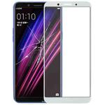 For OPPO A1 Front Screen Outer Glass Lens (White)