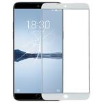 For Meizu 15 Front Screen Outer Glass Lens (White)