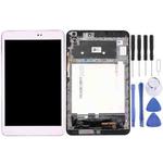 OEM LCD Screen for Asus MeMO Pad 8 / ME581CL / ME581 Digitizer Full Assembly with Frame(Pink)