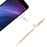 Power Button and Volume Control Button for Xiaomi Redmi 4A(Gold)