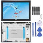 LCD Screen and Digitizer Full Assembly with Frame for Lenovo TAB4 Plus TB-X704 / TB-X704L(Black)