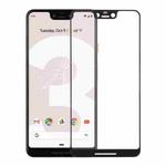 Front Screen Outer Glass Lens for Google Pixel 3 XL(Black)