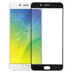 For OPPO R9s Plus Front Screen Outer Glass Lens (Black)