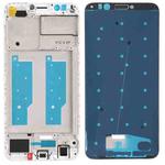 Front Housing LCD Frame Bezel for Huawei Honor Play 7C(White)