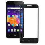 For Alcatel One Touch Pixi 3 4.5 / 5019 Front Screen Outer Glass Lens (Black)