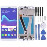OEM LCD Screen for Huawei Enjoy 8 Plu Digitizer Full Assembly with Frame s(White)