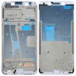 For OPPO A73 / F5 Front Housing LCD Frame Bezel Plate  (White)