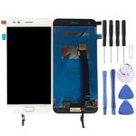 OEM LCD Screen with Home Button for Asus ZenFone 4 / ZE554KL with Digitizer Full Assembly (White)