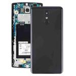 Battery Back Cover with Camera Lens & Fingerprint Sensor for LG Stylo 4 / Q710 / Q710MS / Q710CS / L713DL(Black)