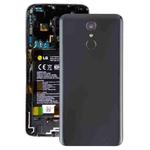 Battery Back Cover with Camera Lens & Fingerprint Sensor for LG Q7 / Q7+(Black)