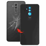 Battery Back Cover for Huawei Mate 20 Lite / Maimang 7(Black)