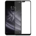 Front Screen Outer Glass Lens for Xiaomi Mi 8 Lite(Black)