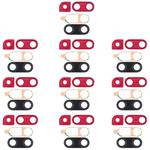 For Huawei Nova 4 10pcs Camera Lens Cover (Red)