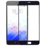 For Meizu Meilan X Front Screen Outer Glass Lens(Blue)