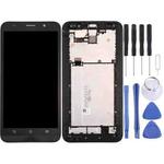 OEM LCD Screen for Asus ZenFone 2 / ZE550ML  Digitizer Full Assembly with Frame（Black)