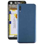 Battery Back Cover with Camera Lens & Side Keys for Huawei Enjoy 9e(Blue)