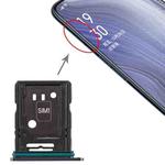 For OPPO Reno 10x zoom SIM Card Tray + SIM Card Tray / Micro SD Card Tray (Black)
