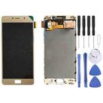 OEM LCD Screen for Lenovo Vibe P2 / P2a42 / P2c72 Digitizer Full Assembly with Frame (Gold)