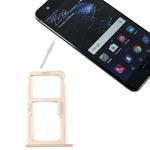 For Huawei P10 SIM Card Tray & SIM / Micro SD Card Tray(Gold)