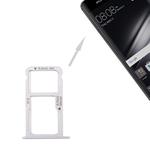 For Huawei Mate 9 SIM Card Tray & SIM / Micro SD Card Tray(Silver)