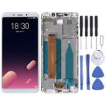 TFT LCD Screen for Meizu M6s M712H M712Q Digitizer Full Assembly with Frame(White)