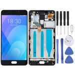 TFT LCD Screen for Meizu M6 Note Digitizer Full Assembly with Frame(Black)