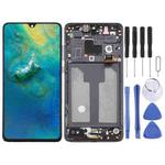 Original OLED LCD Screen for Huawei Mate 20 Digitizer Full Assembly with Frame(Black)
