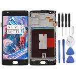 For OnePlus 3 / 3T A3000 A3010 TFT Material LCD Screen and Digitizer Full Assembly with Frame (Black)