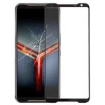 Front Screen Outer Glass Lens for Asus ROG Phone II ZS660KL (Black)