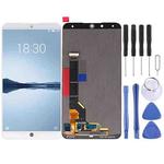 Original LCD Screen for Meizu 15 Plus with Digitizer Full Assembly(White)