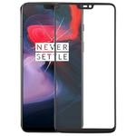 For OnePlus 6 Front Screen Outer Glass Lens (Black)