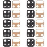 For Huawei P40 Lite  10pcs Original Back Camera Lens (Black)