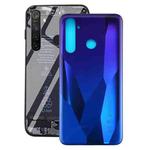 For OPPO Realme 5 Pro / Realme Q Battery Back Cover (Blue)