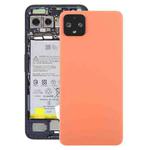 Battery Back Cover with Camera Lens Cover for Google Pixel 4(Orange)
