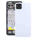 Battery Back Cover with Camera Lens Cover for Google Pixel 4(White)