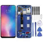 Original AMOLED LCD Screen for Xiaomi Mi 9 Digitizer Full Assembly with Frame(Blue)