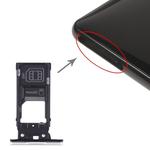SIM Card Tray + SIM Card Tray + Micro SD Card Tray for Sony Xperia XZ2(Silver)