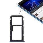 SIM Card Tray + SIM Card Tray / Micro SD Card Tray for Huawei Honor Play 7X (Blue)