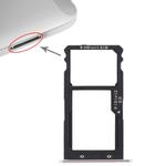 SIM Card Tray + SIM Card Tray / Micro SD Card for Huawei G8 (Silver)