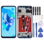 OEM LCD Screen for Huawei Nova 6 SE Digitizer Full Assembly with Frame(Blue)