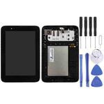 OEM LCD Screen for Lenovo A7-30 / A3300 Digitizer Full Assembly with Frame (Black)