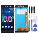 Original LCD Screen for Wiko Fever 4G with Digitizer Full Assembly(Black)