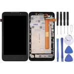 TFT LCD Screen for HTC Desire 516 / 316 Digitizer Full Assembly with Frame (Black)