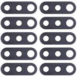 10 PCS Back Camera Lens for Nokia 4.2 / TA-1184 / TA-1133 / TA-1149 / TA-1150 / TA-1157(Black)